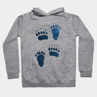 Bear Pawprints Hoodie